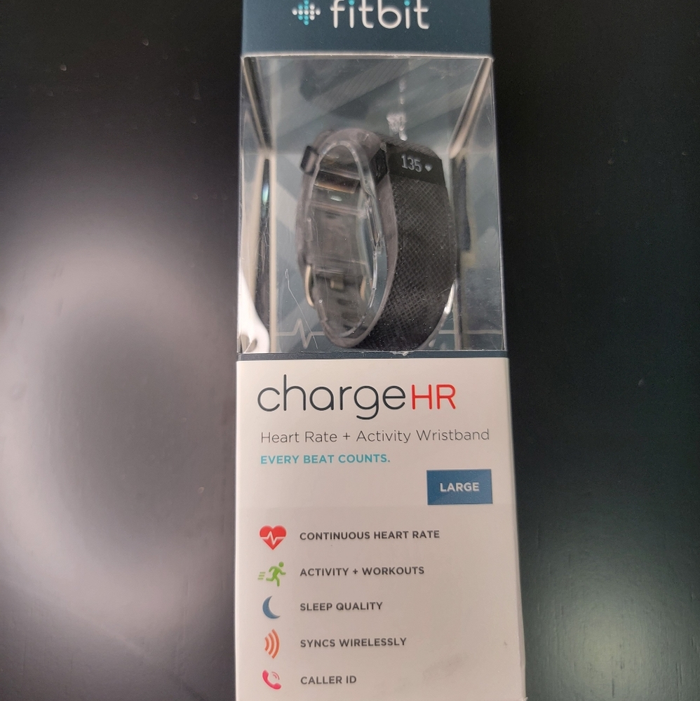 Fitbit, Charge HR, black